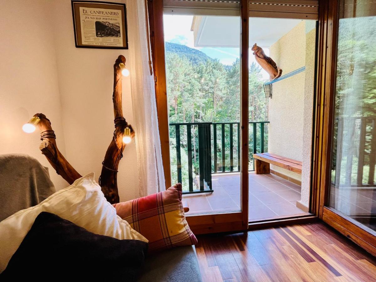 El Refugio De La Ardilla, Apartamento Canfranc-Estacion ภายนอก รูปภาพ